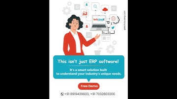 Tech Cloud ERP – Not Just Software, A Smart Business Solution!