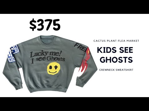 Kanye West x Kid Cudi: Kids See Ghosts X Cactus Plant Flea Market Sweatshirt