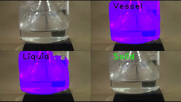 Segmenting of a vessel and liquid region in image using computer vision