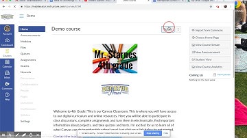 Linking images and buttons on your Canvas Homepage