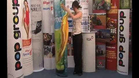 Pop Group Patented Pop-up Display Demo Movie