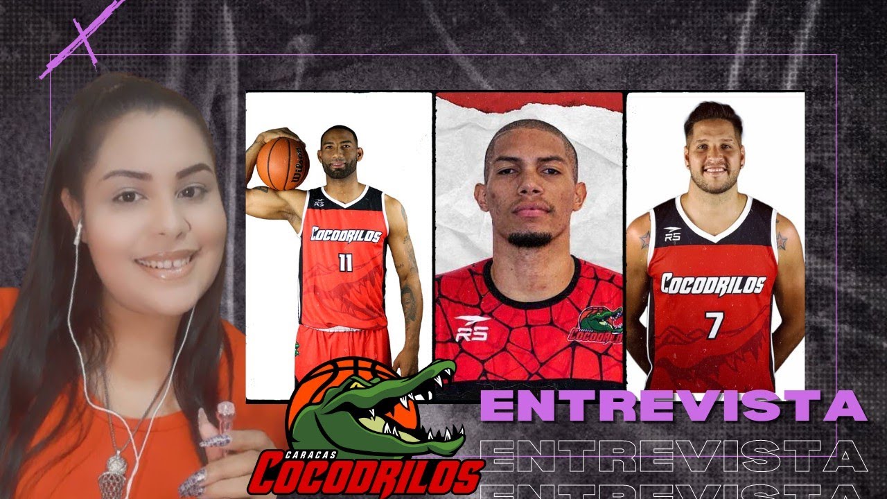 Entrevista 🏀🐊 con Luis Bethelmy, Ernesto Hernández y Elder Giménez • Cocodrilos de Caracas | BET 🏀👠