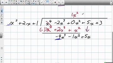 Dividing Polynomials with three terms Grade 12 Advanced Functions Leson 3 5 9:29:12