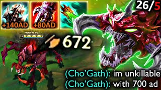 MAXIMUM AD CHO'GATH IS TOO BROKEN (670 AD, 8000 HP)