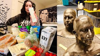 Vlog Week! Healthy Grocery Shopping & Cooking + Universal Updates, Sephora Haul, & Head Cast Pickup!