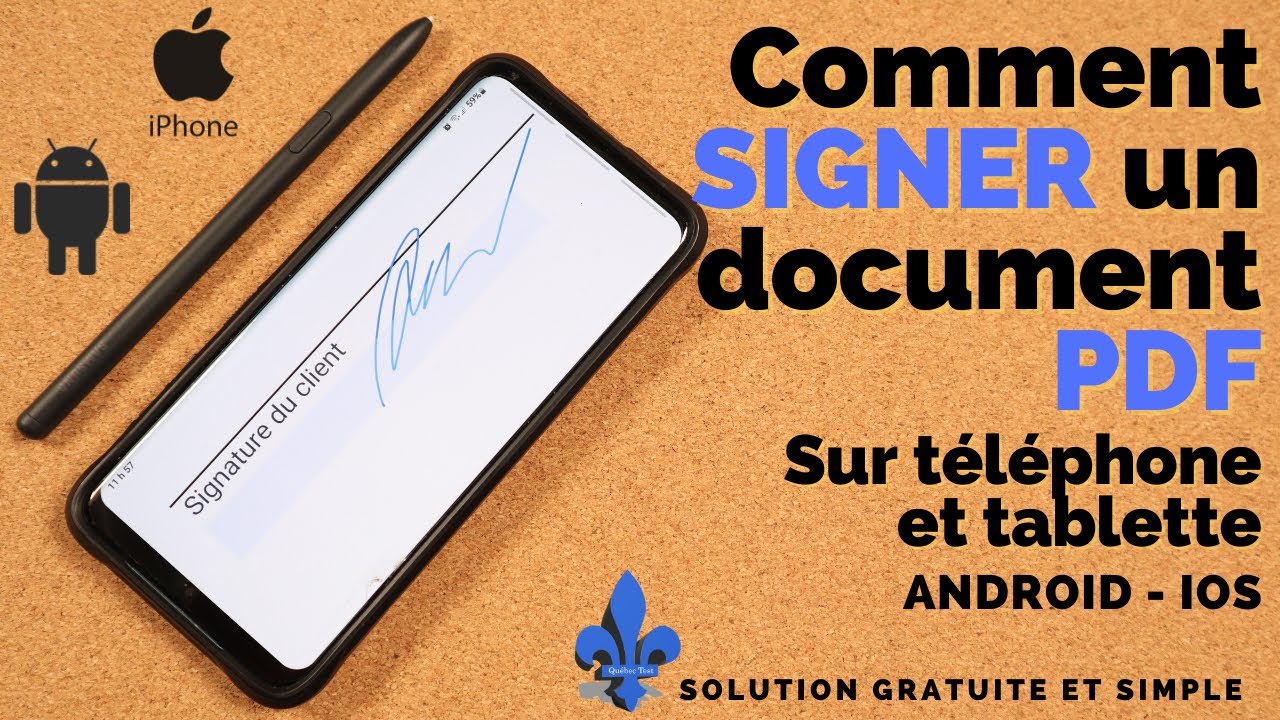 SIGNER UN DOCUMENT SUR ANDROID visual data 3