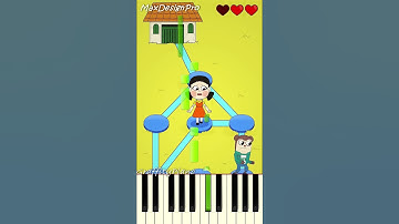 Escape Game with Max in Squid Game Part 4 Piano Tutorial