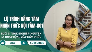 Thấu Hiểu Nội Tâm K01 - Buổi 6: Tổng Nghiệp, Nguyên Lý Hoạt Động Của Tiềm Thức | Hà Thị Loan