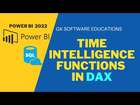 Time Intelligence Functions in DAX