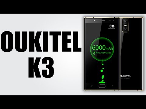 OUKITEL K3 - 5.5 inch / Android 7.0 / 4GB RAM + 64GB ROM / 6000mAh Battery / Four Cameras