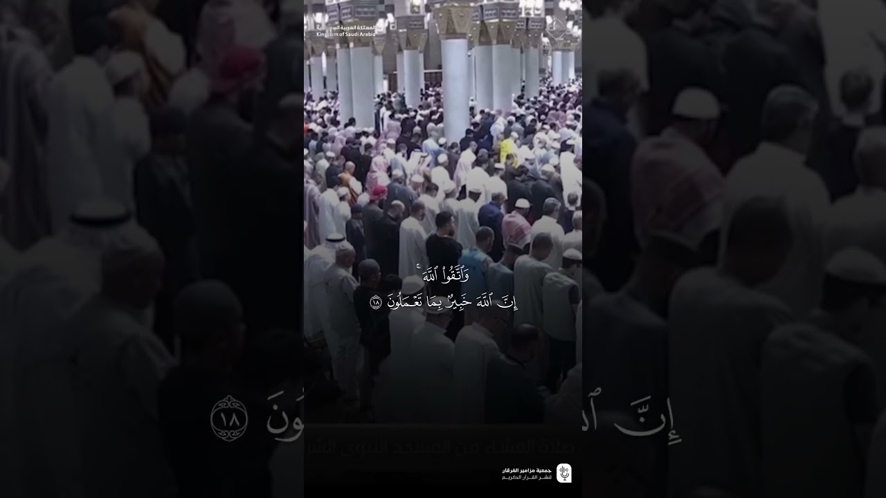مقتطف من تلاوة فضيلة الشيخ #خالد_المهنا من عشاء 9 شوال 1446هـ