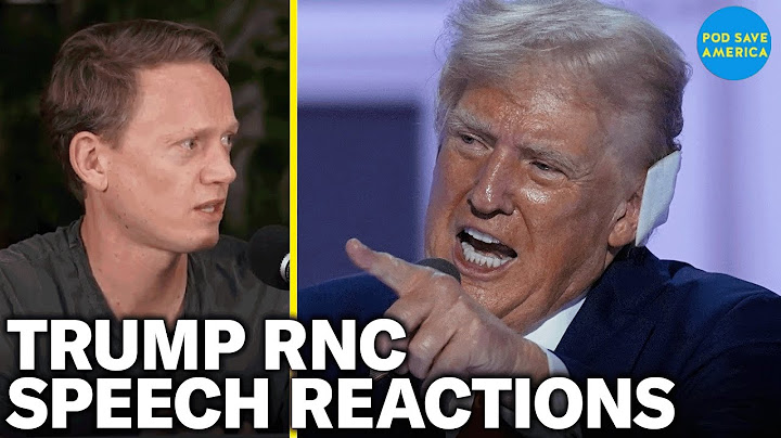 Donald Trump Gives Long, Rambling RNC Speech + Biden Considers Stepping Aside