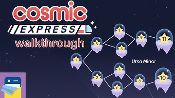 Cosmic Express: Ursa Minor Levels 1 - 11 Walkthrough & Solutions - iOS / Android / PC (by Draknek)