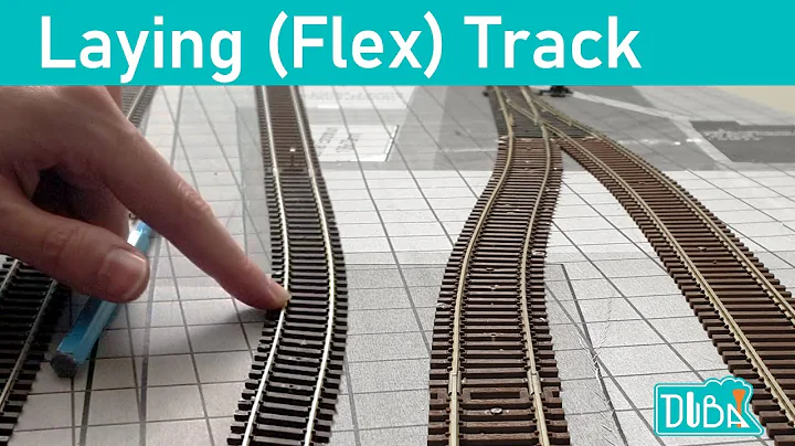 100 - Beginners guild to laying track and turnouts on your model railroad.