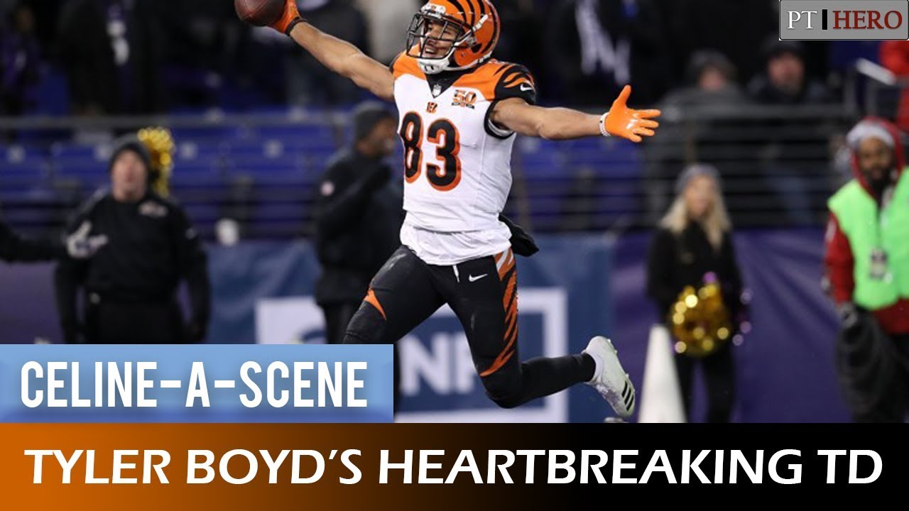 TYLER BOYD'S HEARTBREAKING TD vs RAVENS (better w/ TITANIC MUSIC) || Celine-A-Scene