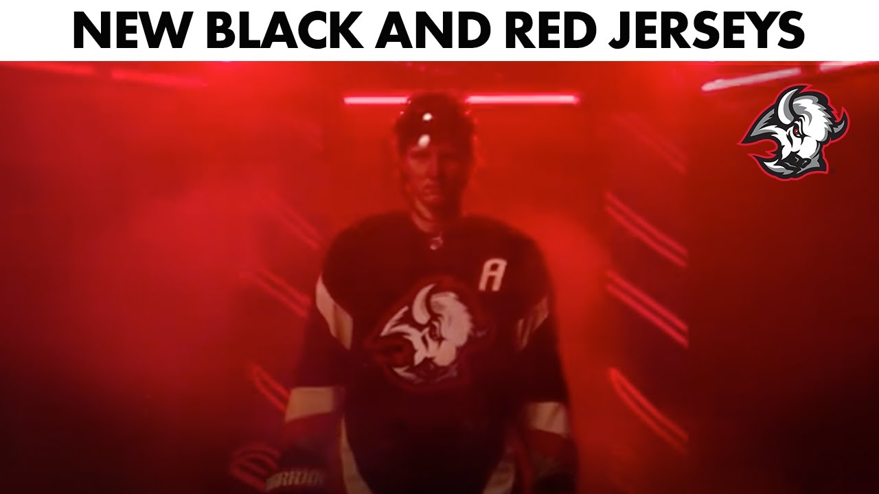 Reliving The Buffalo Sabres' Black And Red Era As New Third Jersey Is  Unveiled 