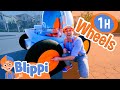 Blippi&#39;s Orange and Blue Blippi Mobile | 1 Hour of Blippi Full Episodes