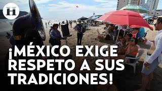 ¡La banda no se prohibirá en Mazatlán! Gobierno de México pide a extranjeros respetar la cultura