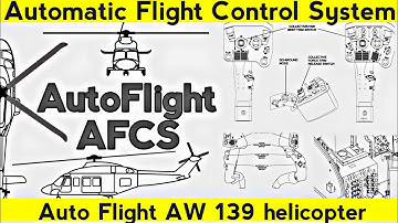 AW139 helicopter Automatic Flight Control system - AFCS Explained