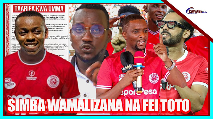 FRIJI BOVU ATOBOA SIRI FEI TOTO AMALIZANA NA SIMBA ARAMBA MKATABA MNONO