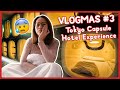 FIRST TIME CAPSULE HOTEL EXPERIENCE IN TOKYO! VLOGMAS #3