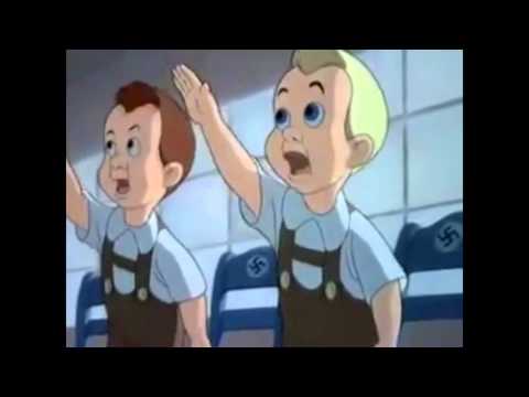 파멸을 위한 교육: 나치의 탄생 - 2차대전 디즈니 프로파간다 만화 (한글자막)
