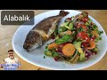 Mangalda Alabalık ve Enfes Salatası/ Barbecued Trout and Delicious Salad