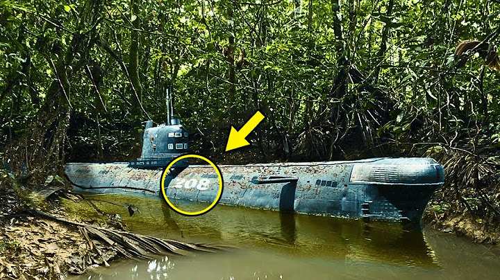 Abandoned WW2 Submarine Found Deep In Jungle. Scientists Look Inside & Immediately Turn Pale!