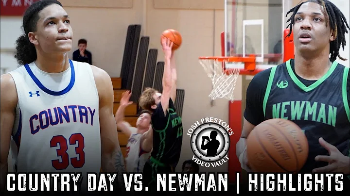Country Day vs. Newman (HIGHLIGHTS) || Chris Locke...