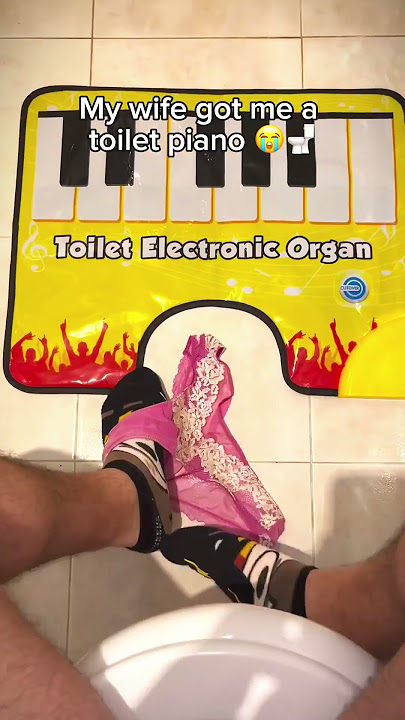 🎶 Toilet Piano: Hit the Right Notes While You Handle Business! 🤣 #shorts