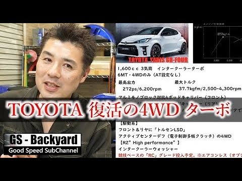 【 YARIS GR  GR FOUR 】TOYOTA 復活の 4WDターボ ※ライブ【＃14】再編集