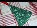 Christmas Tree Ornament - Fabric Sewn - SURPRISE ending! Christmas Tree Ornament - Fabric Sewn - SURPRISE ending!