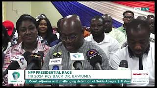 Npp Presidential Race 118 Former 2024 Parliamentary Candidates Endorse Dr. Bawumia