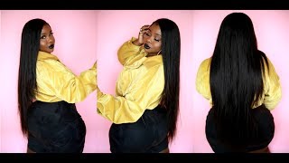 AFFORDABLE 30 Inch Sleek Unit | Dsoar Hair Peruvian Straight !