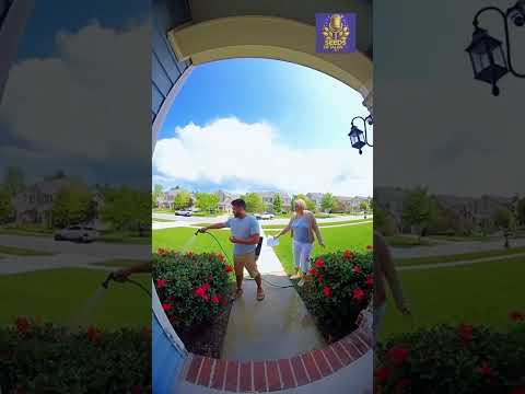 اشتكت ثم تبللت تم التقاطها بكاميرا رينغ