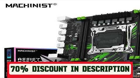 A must-have product! MACHINIST X99 PR9 X99 Motherboard Support LGA 2011-3 Intel Xeon E5 V3&V4 CPU