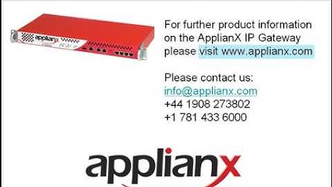 ApplianX IP Gateway