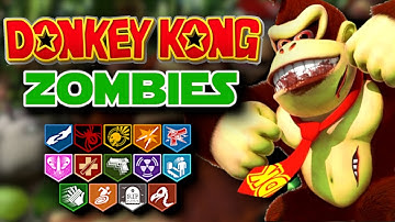 DONKEY KONG VS. ZOMBIES?!!? (BLACK OPS 3 CUSTOM ZOMBIES)