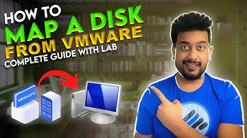 How to MAP a DISK in VMware | Disk MAPPING | NETWORK MAPPING
