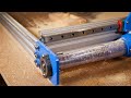 DIY Telescopic Ball Screw Covers For A CNC Machine