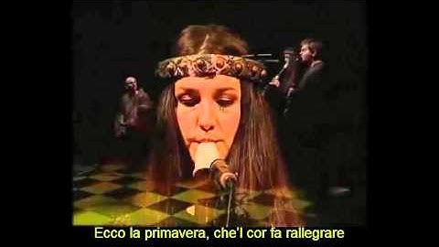 Thumbnail of Ecco la primavera - Ballata trecentesca italiana con testo