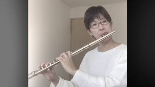 Koehler 15 Easy exercises  for flute Op.33 No.1  Allegro moderato / ケーラー　フルートのための35の練習曲作品33 第1巻より1番