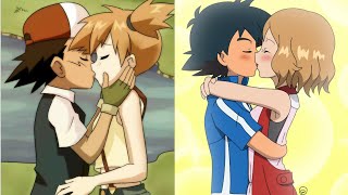 Serena x Ash x Misty Love || Ed Sheeran Shape of you Song ( 8D Audio) ||Pokemon Love