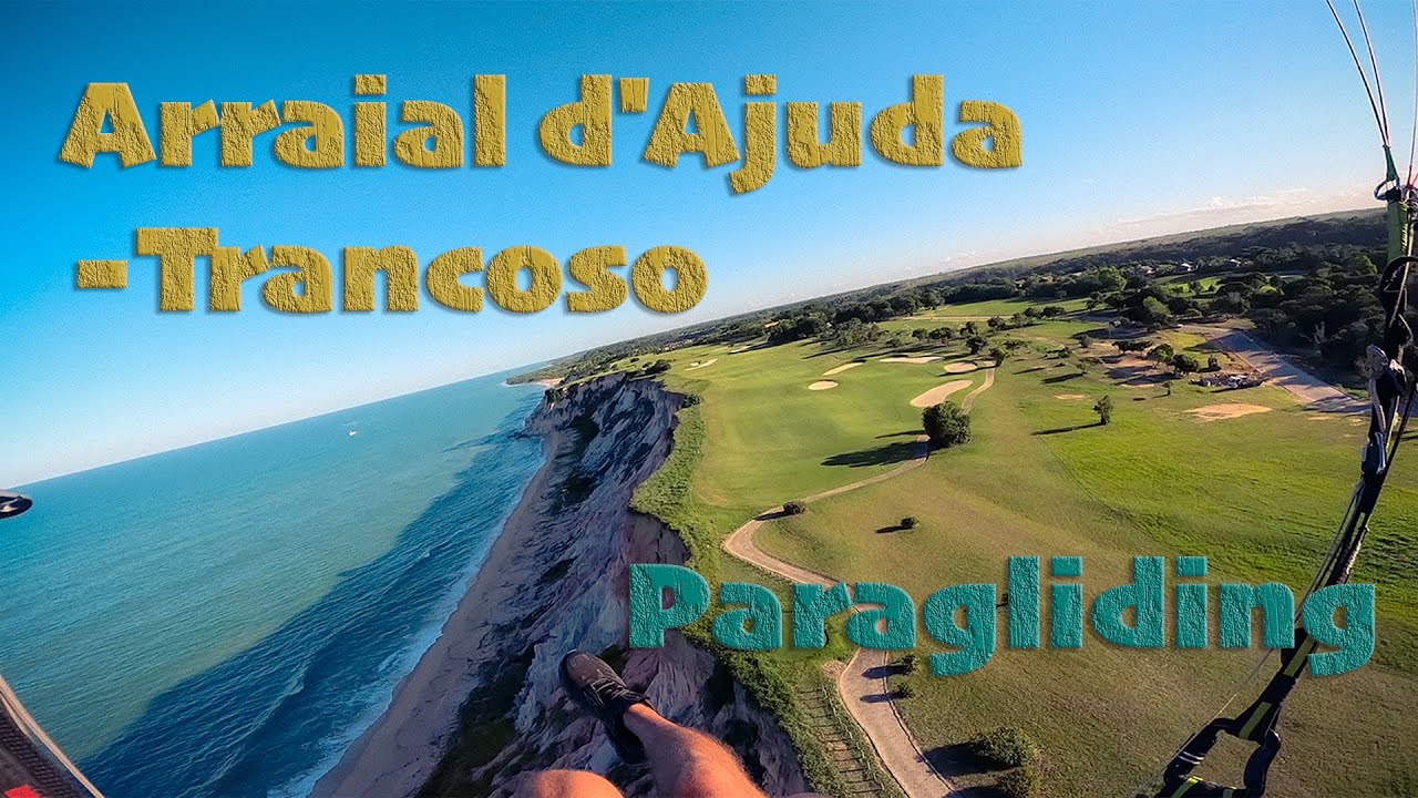 Arraial d'Ajuda. Brazil. Paragliding