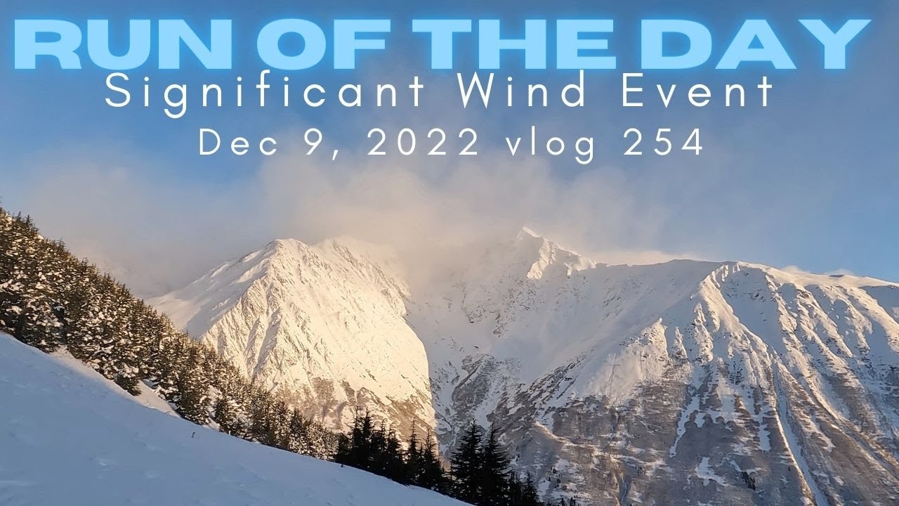 Run of the Day: Cold and WINDY - YouTube