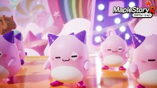 メイプルストーリーR：エボリューション』モンスター動画-ピンクビーン