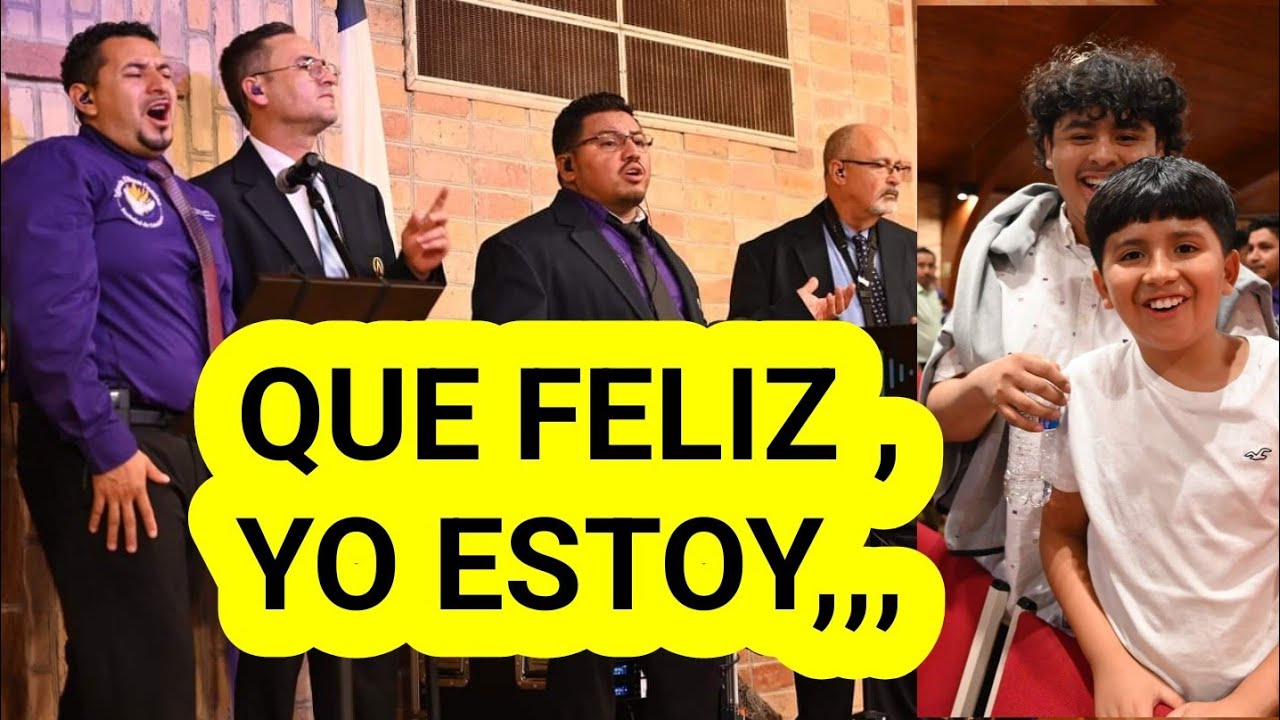 ** QUÉ FELIZ YO ESTOY ** HNOS RETIRO DE CABALLEROS CONCILIO ALFA Y OMEGA 2023