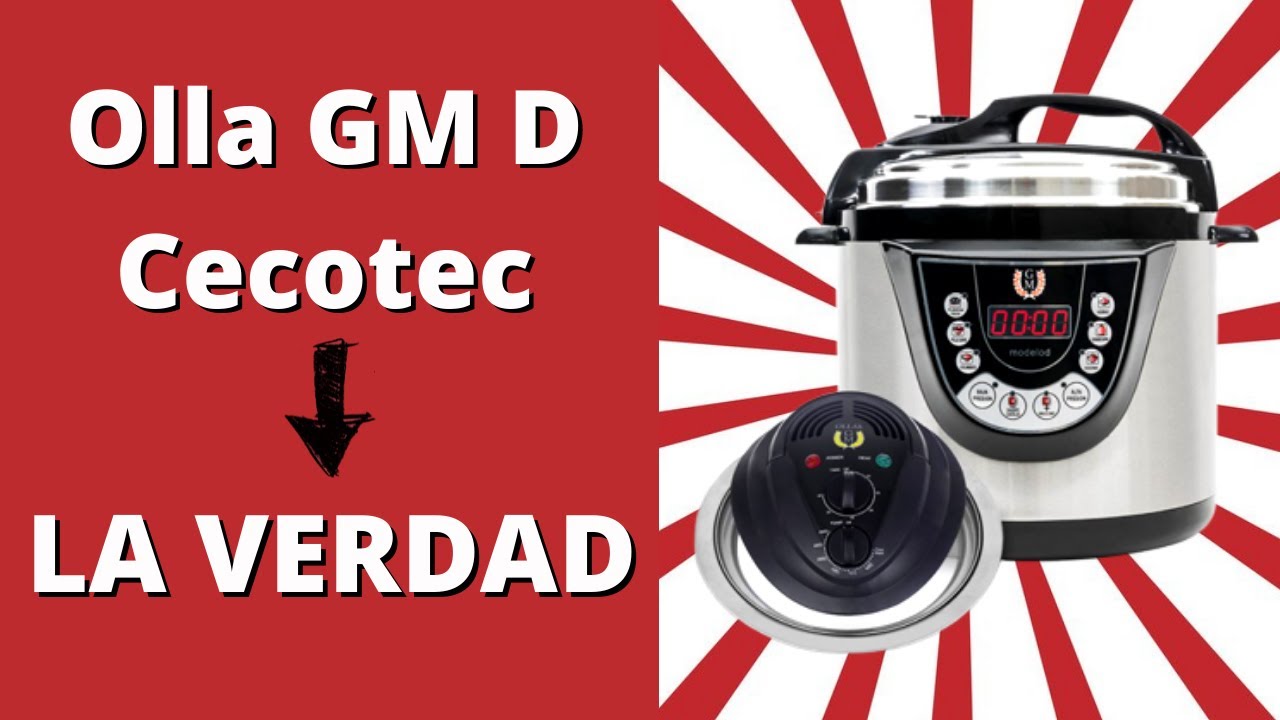 Olla GM Modelo H Deluxe + Cabezal de horno Olla programable y cabezal de  horno Cecotec