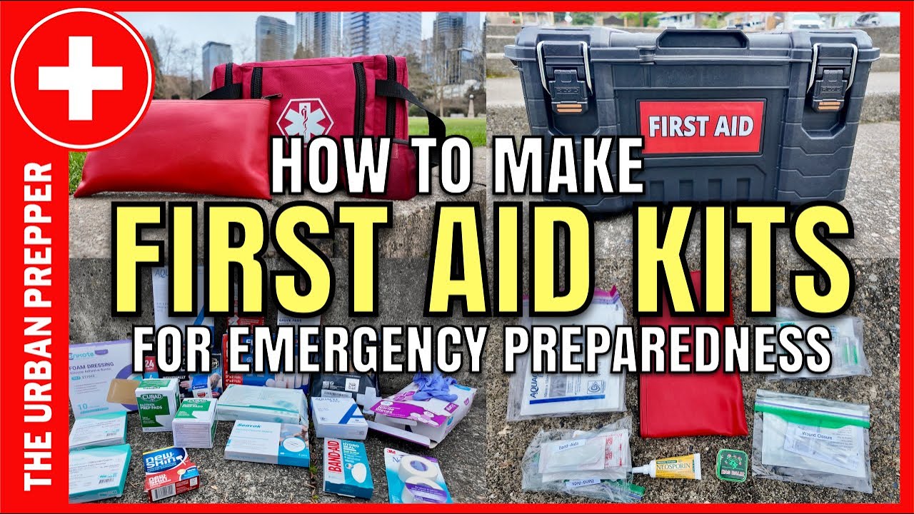 How to make FIRST AID KITS For Emergency Preparedness