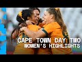 Australia go back to back! | Cape Town HSBC SVNS Day Two Women&#39;s Highlights